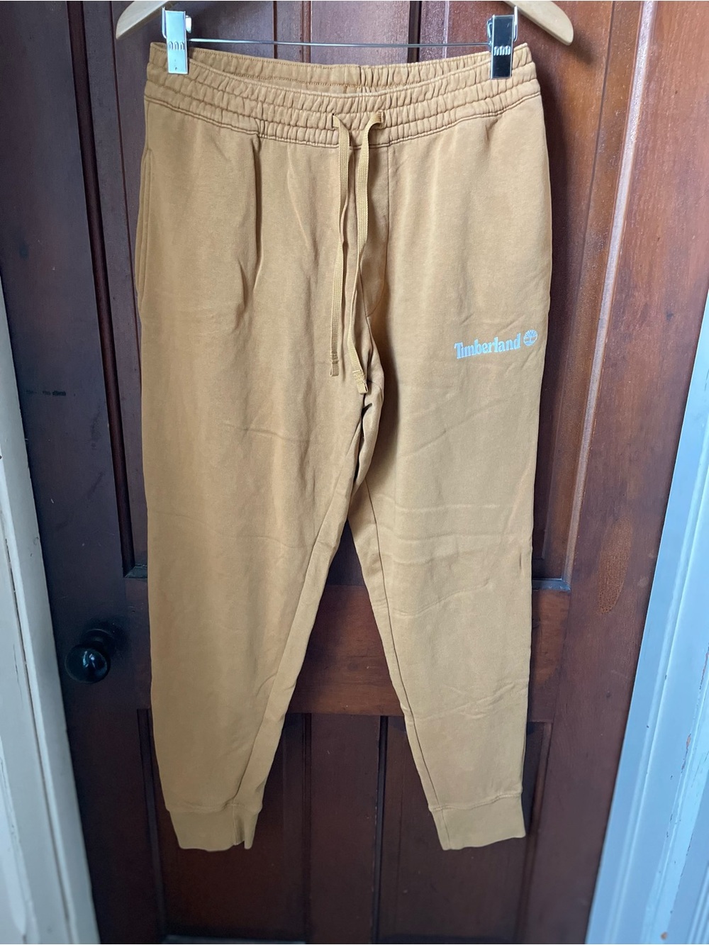 Timberland men's medium brown sweatpants